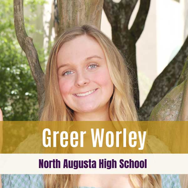 Greer Worley - J.E.N. Scholarship Recipients: from CrowningLupus